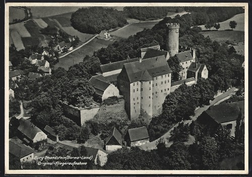 Ansichtskarte gnandstein - ansichtskarte,