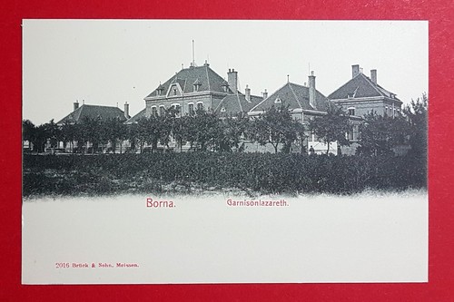 Borna bei leipzig - ak, um