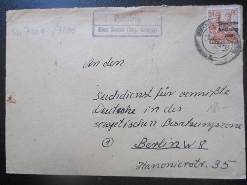 Ddr umschlag landpost - (1729),