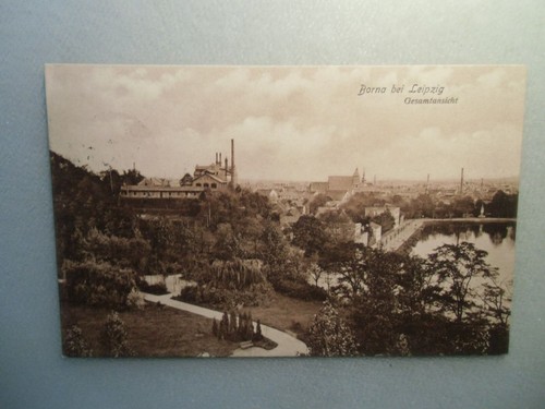 Ansichtskarte borna bei - ansichtskarte,