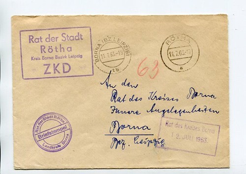 Ddr dienst zkd brief - ddr,