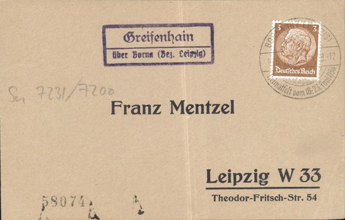 Umschlag - (y4533),
