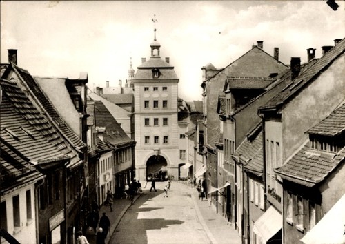 Altstadt borna sachsen - ak,