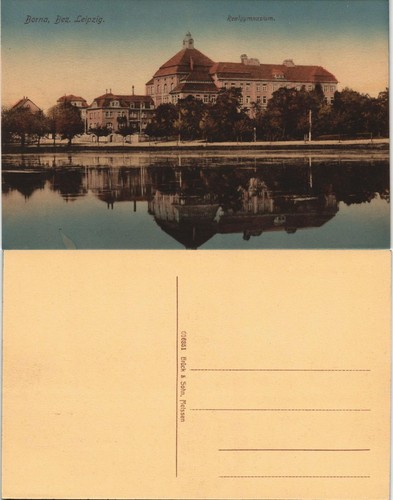 Ansichtskarte borna - ansichtskarte,
