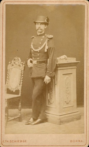 Wk1 cdv foto soldat - cdv,