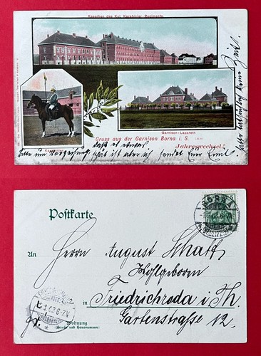 Militär borna 1903 kaserne - ak,