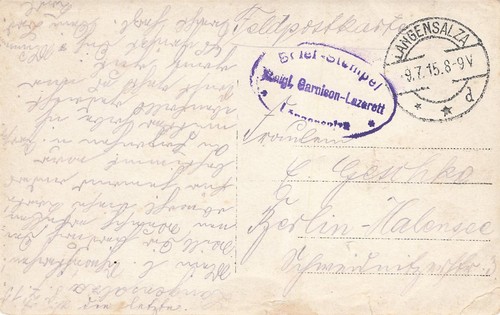 733907 feldpostkarte wk - 733907), 1.