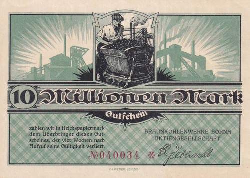 Borna braunkohlenwerke 10 - braunkohlenwerke, -10