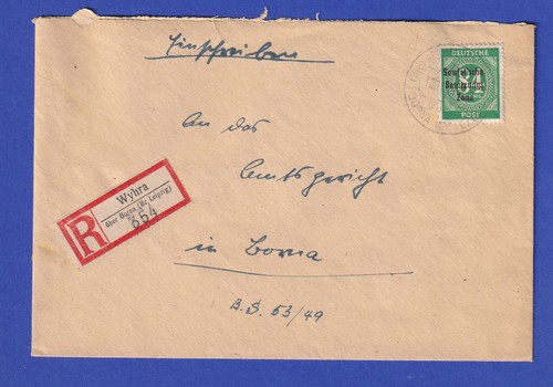 Sbz 211 auf r brief - sbz, r-brief