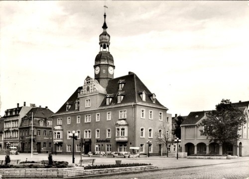 Altstadt borna sachsen - ak,