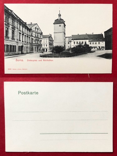 Borna bei leipzig - um, 1900