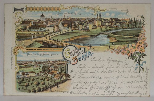 Pracht litho gruss - pracht-litho, aus
